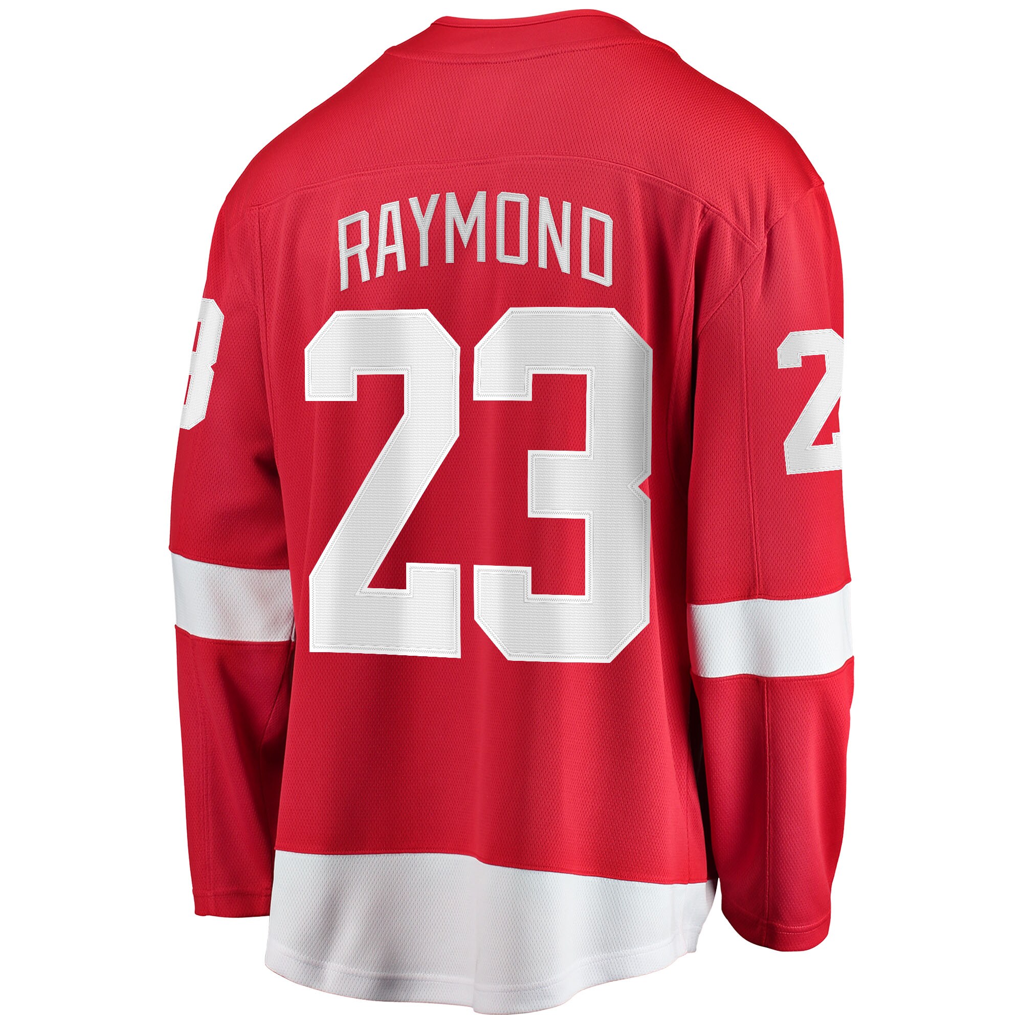 Lucas Raymond Detroit Red Wings Fanatics Home Breakaway   Jersey – Red