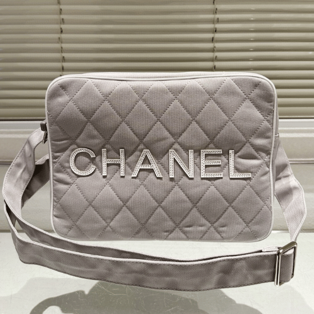 Chanel Camera Case Grey 11.8 Inches