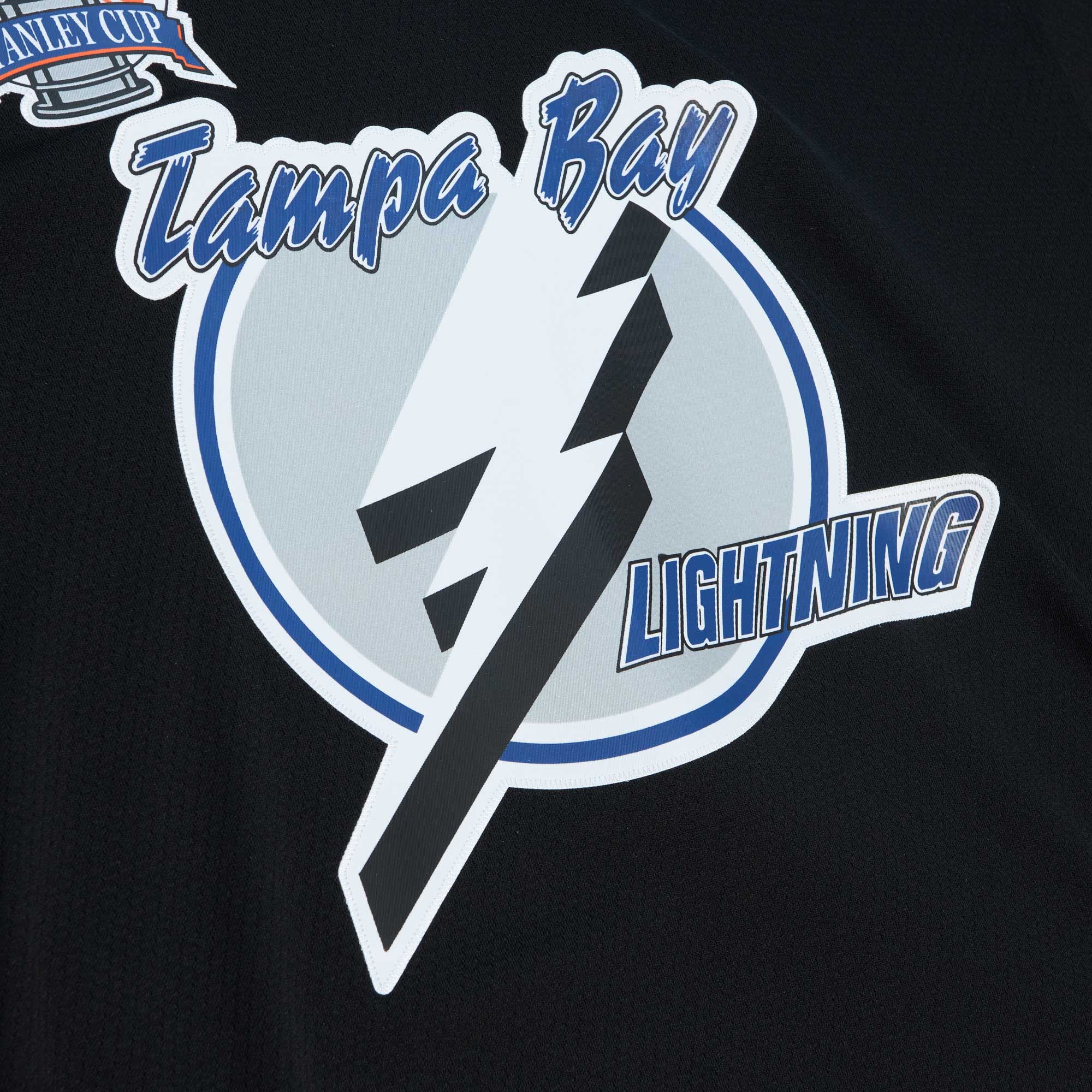 Martin St. Louis Tampa Bay Lightning Mitchell & Ness 2004 Stanley Cup Champions Blue Line   Jersey – Black