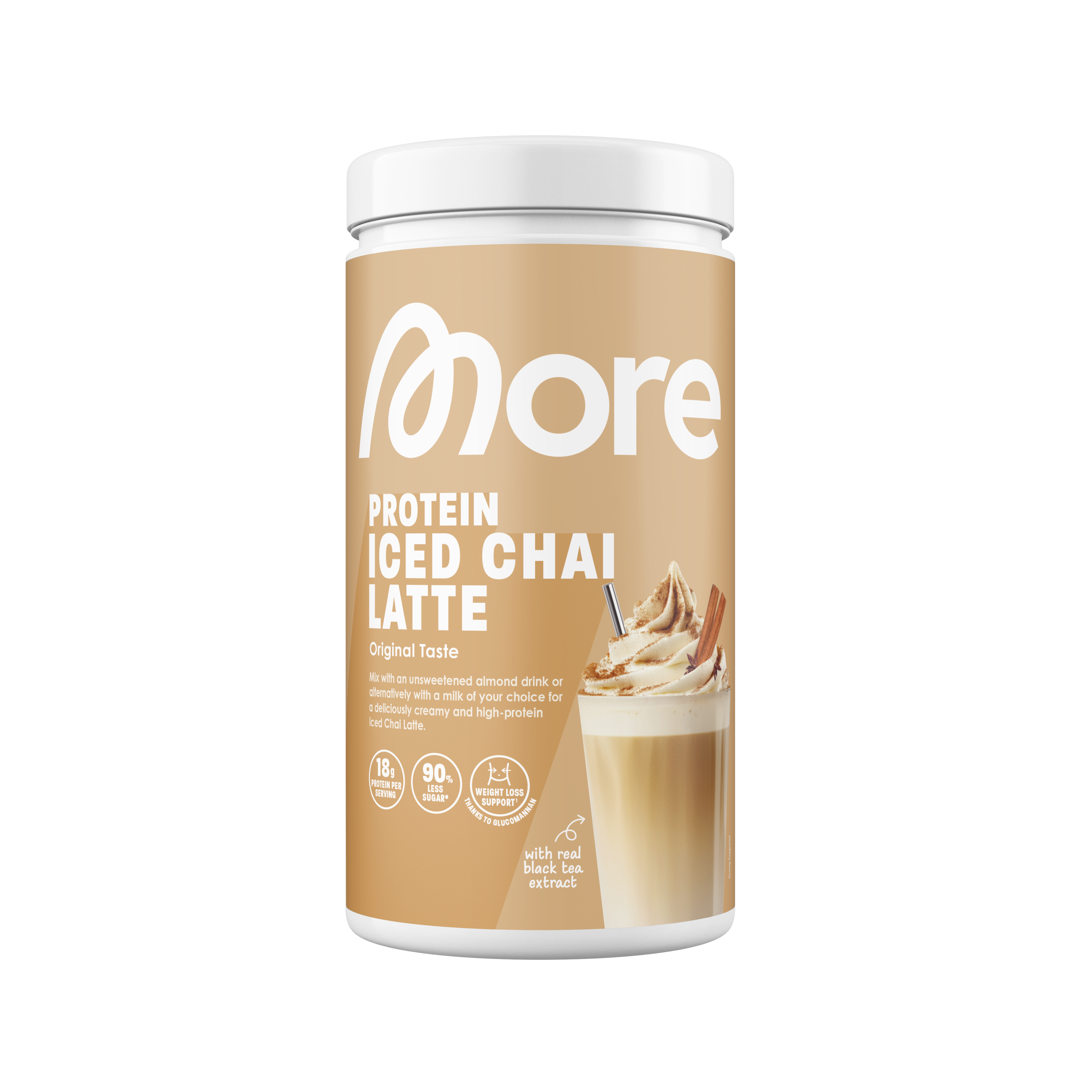 More Protein Iced Chai Latte