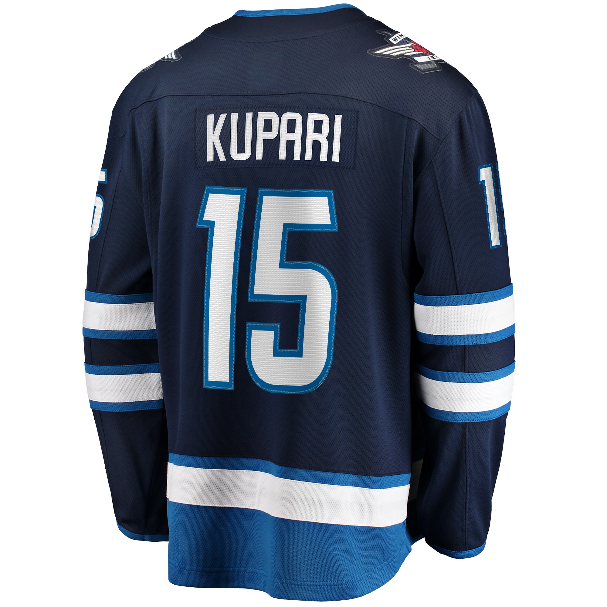 Rasmus Kupari Winnipeg Jets Fanatics Home Premier Breakaway   Jersey – Navy