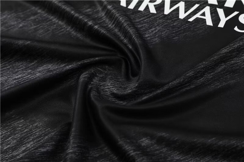 2024/25 Paris black half-zip training suit 1:1 Thai quality suit