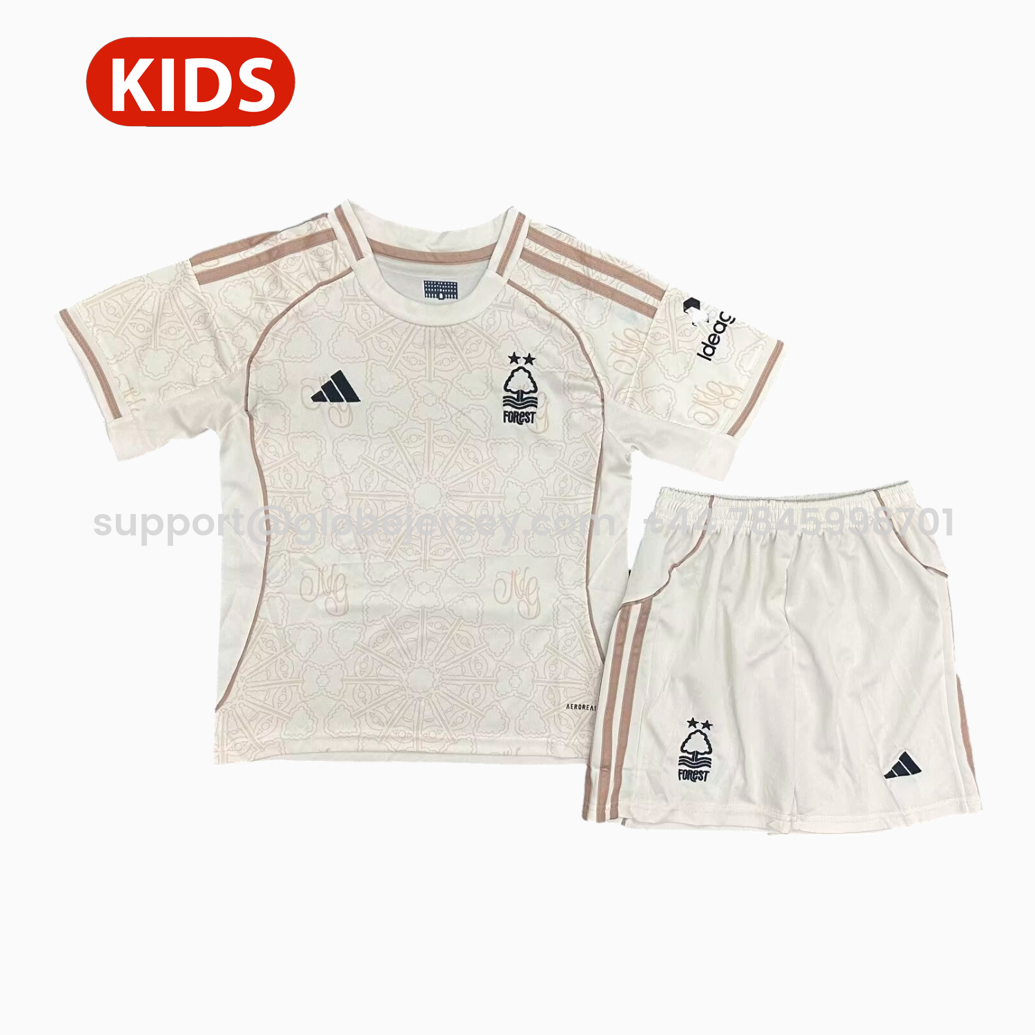 Nottingham Forest 25-26 Away Kids Kit