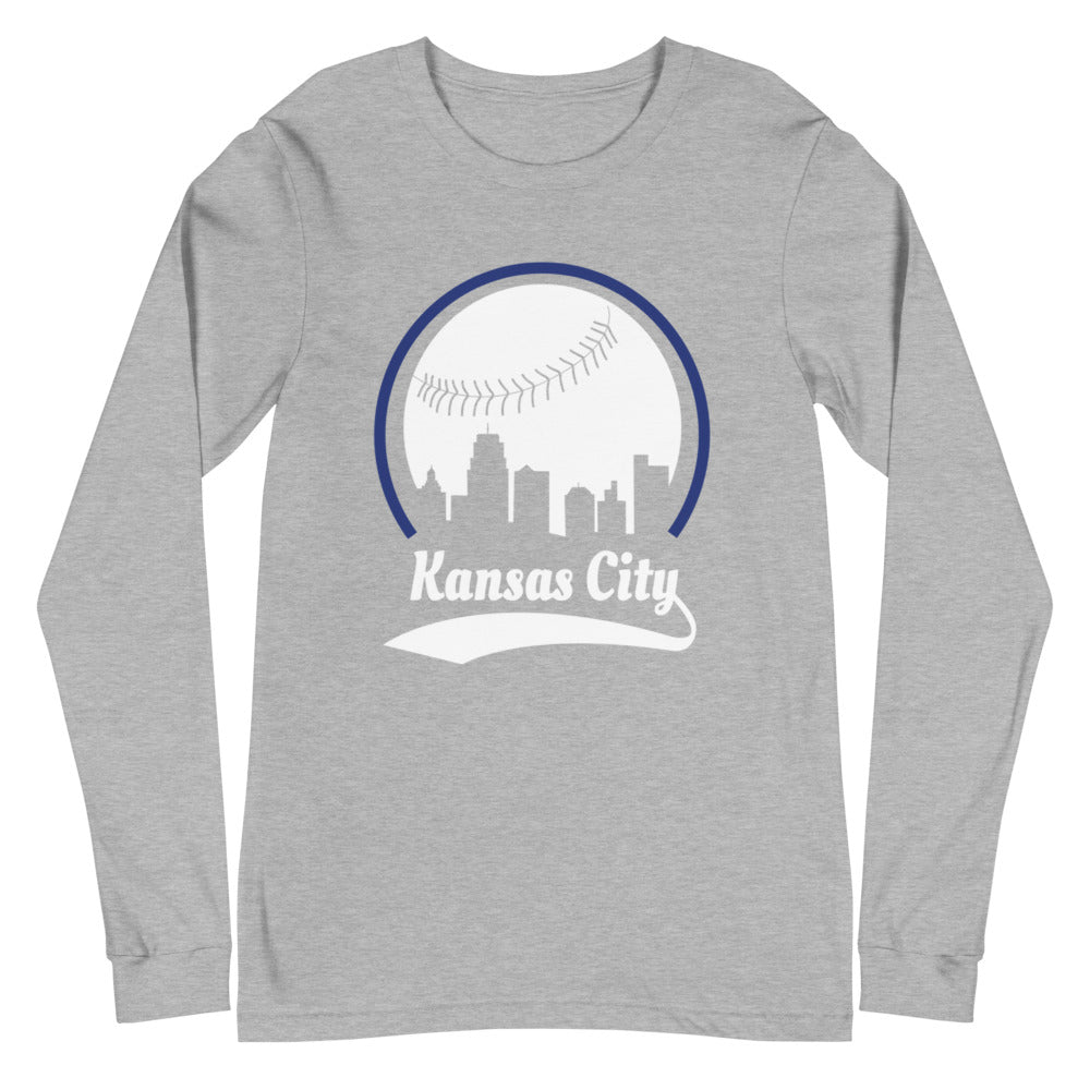 Unisex Kansas City Royals Baseball Long Sleeve Tee Shirt