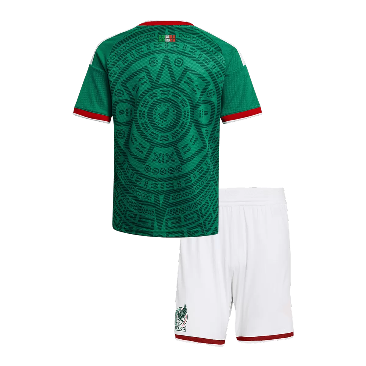 Mexico Home Kid's Soccer Kit (Jersey+Shorts) 2026