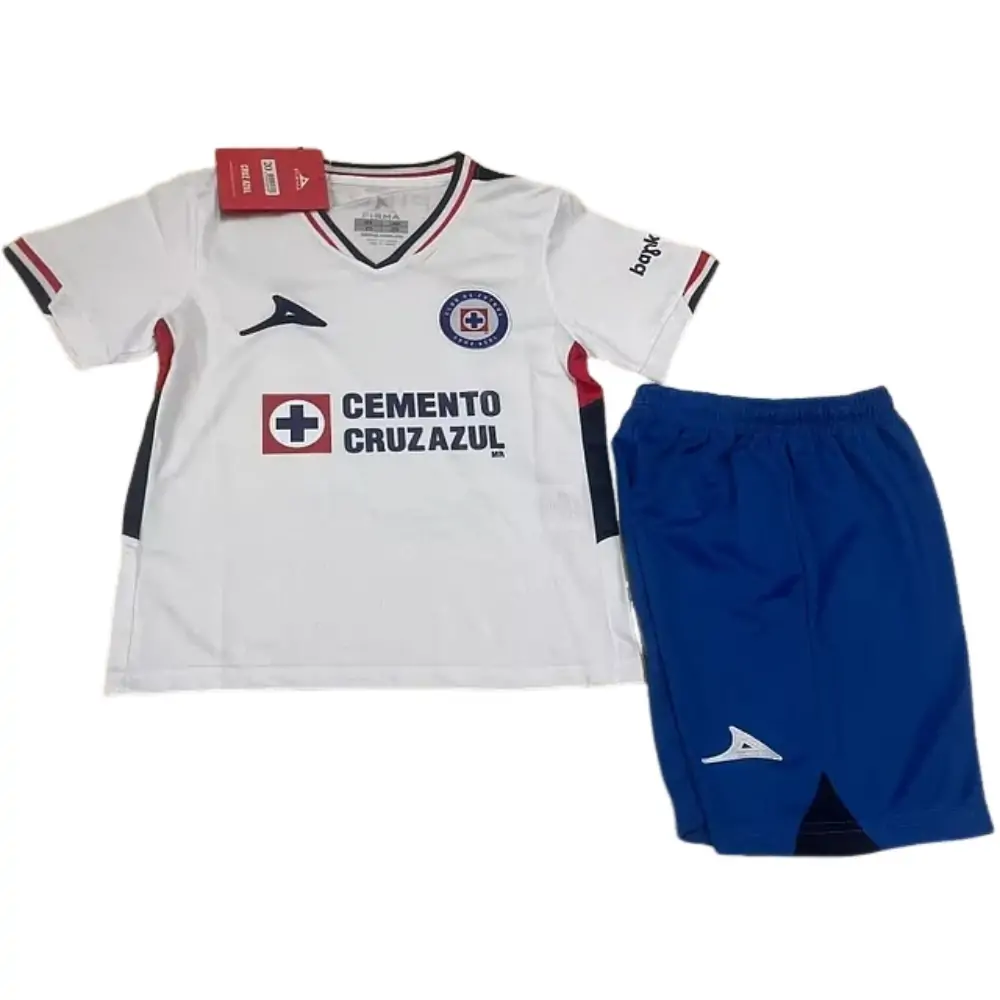 2025-26 Cruz Azul Away Jersey - Children's Size Fans Edition