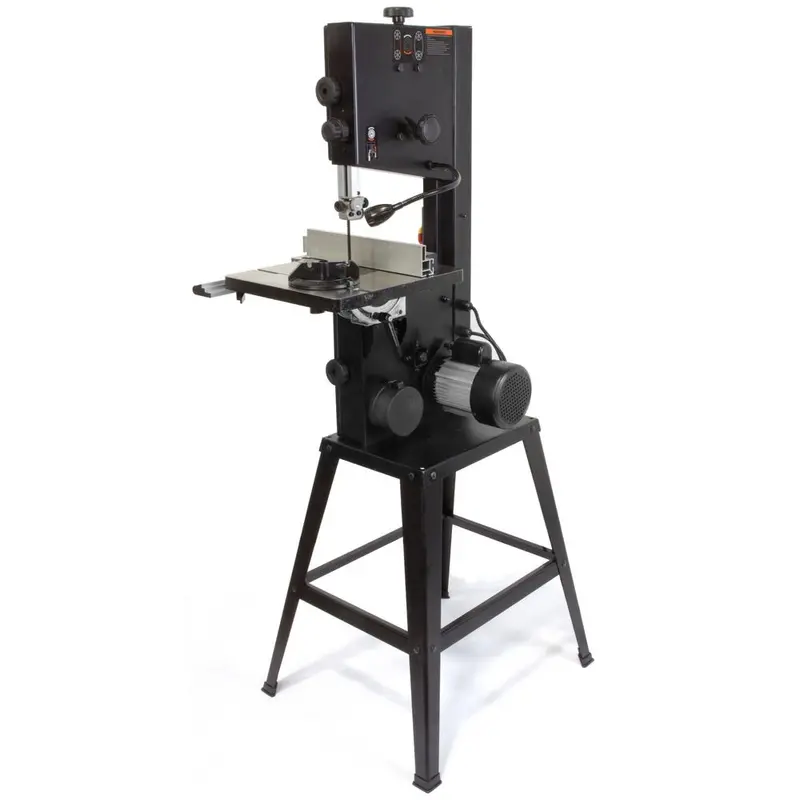 10-Inch 2-Speed Band Saw with Stand and Integrated Worklight – 35 Amp Motor