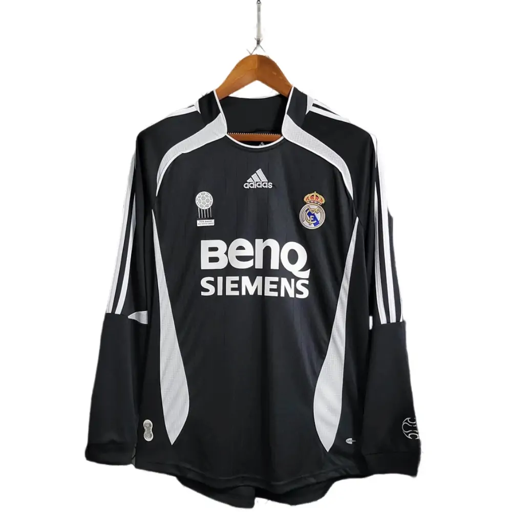 2006/2007 Retro Long Sleeve Real Madrid Away