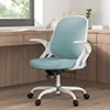 Home Office Chair Work Desk Chair Comfort Ergonomic Swivel Computer Chair, Breathable Mesh Desk Chair, Lumbar Support Task Chair,Adjustable Height,White