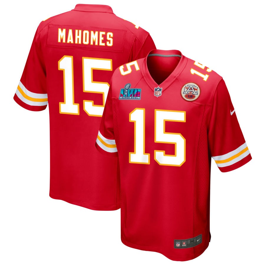 Patrick Mahomes Kansas City Chiefs Nike Super Bowl LVII Game Jersey - Red