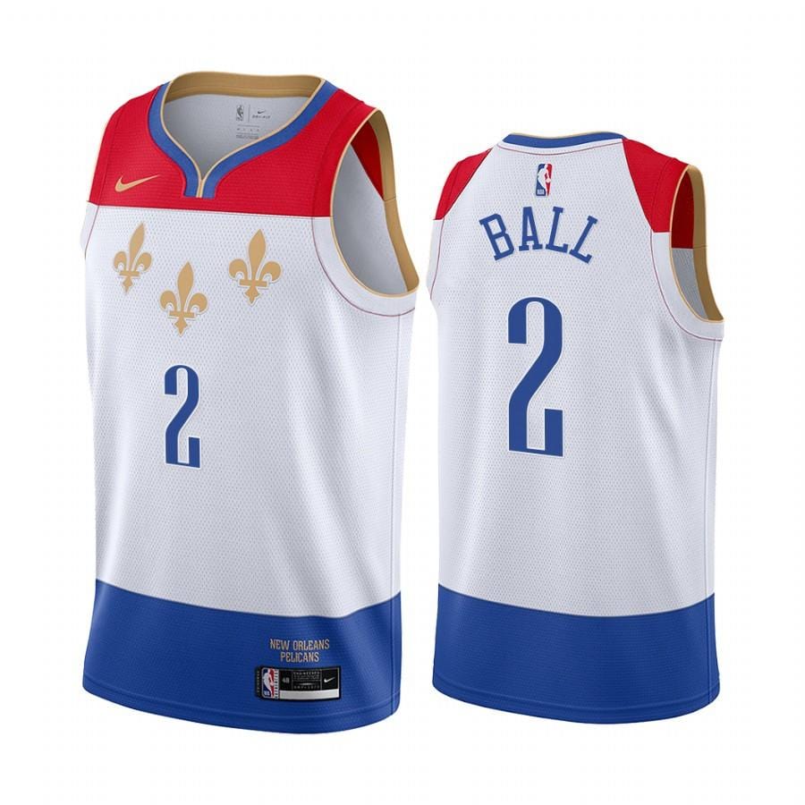 Lonzo Ball New Orleans Pelicans City Edition Jersey