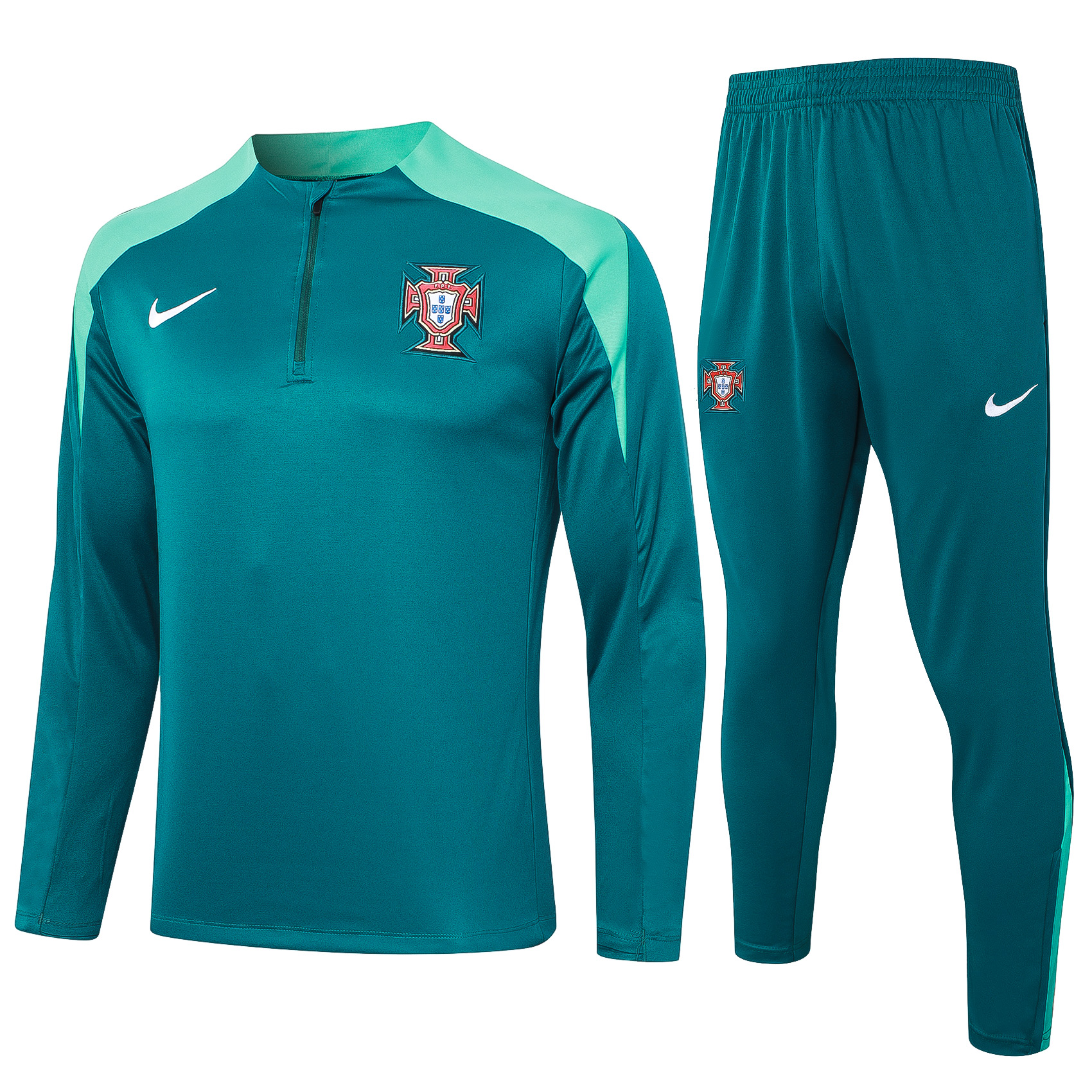 2024/25 Portugal GreenLong sleeve training suit.