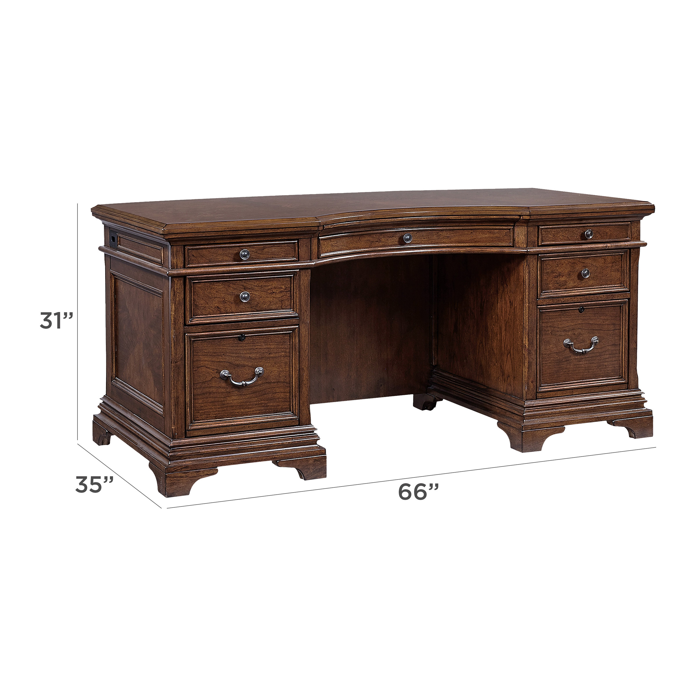 Lewis 66' Executive Desk