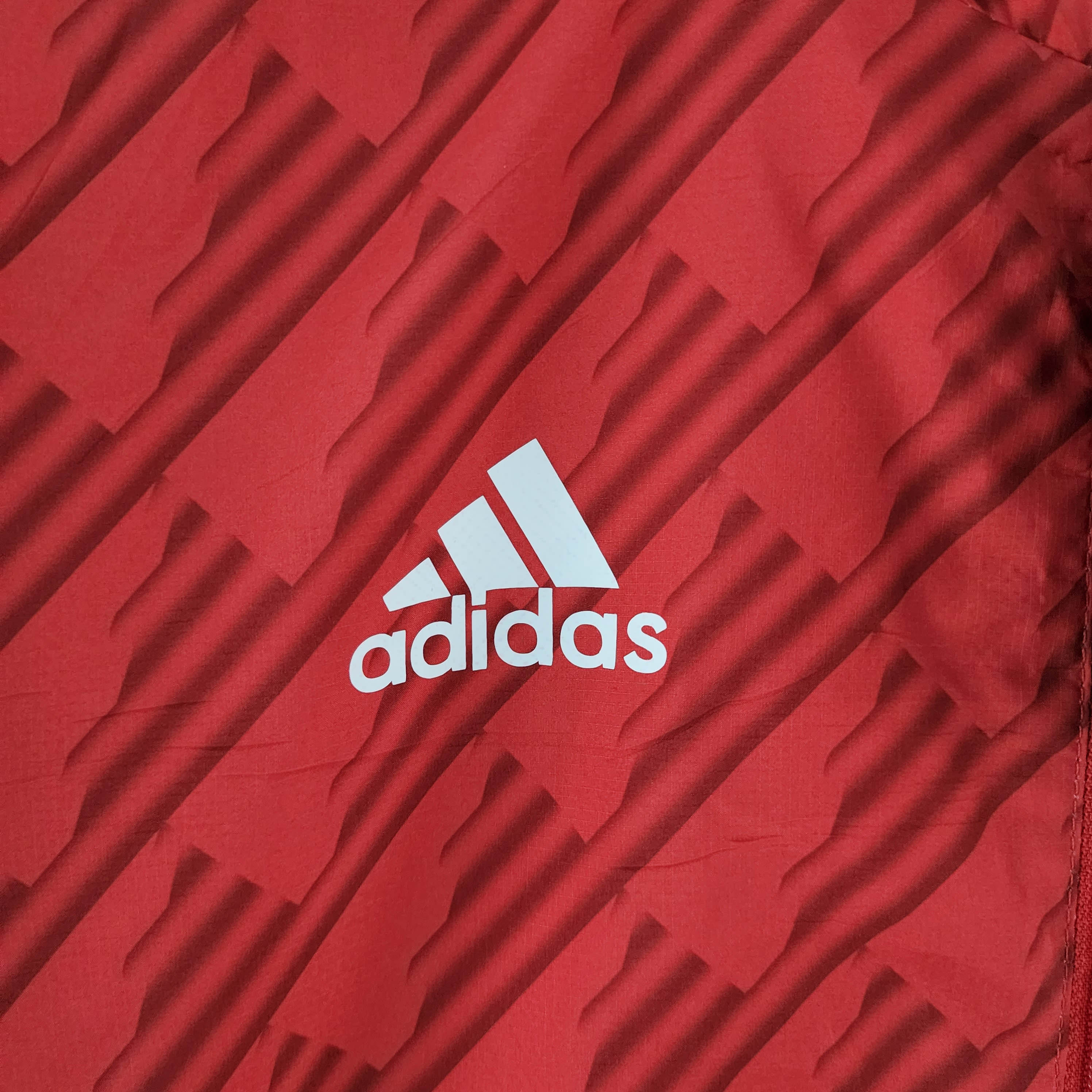 2022/2023 Manchester United Windbreaker Red White Edge