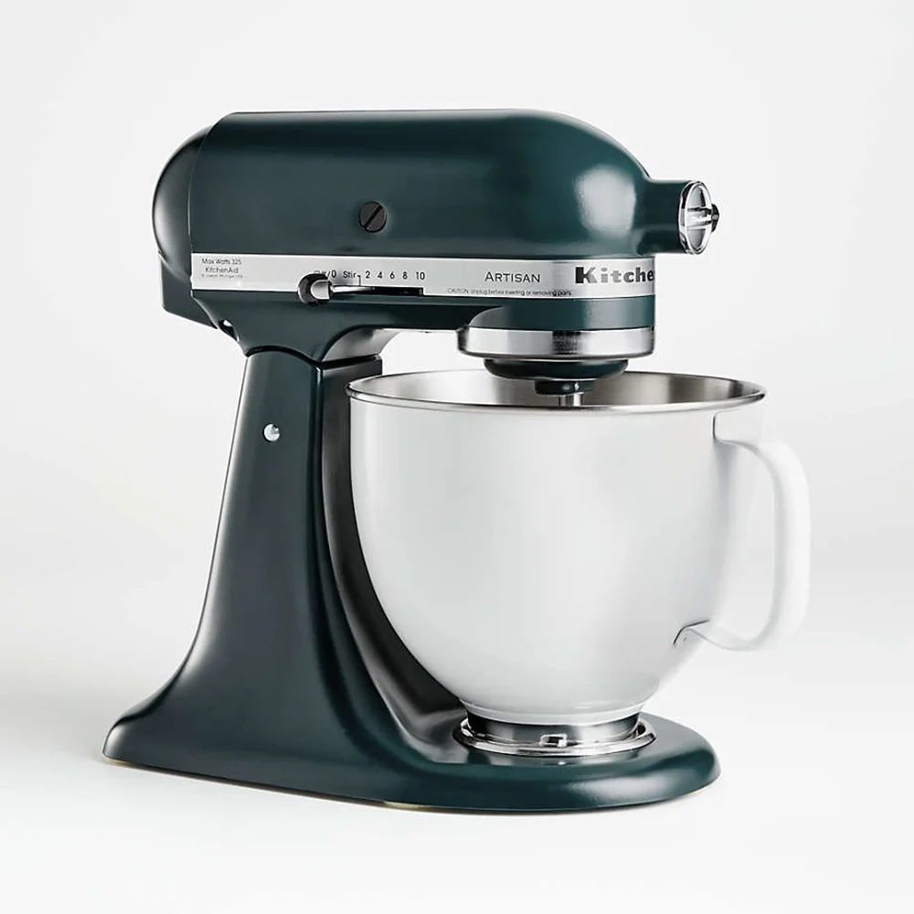 KitchenAid 5 Quart Tilt-Head Colorfast Finish Stainless Steel Bowl, KSM5SSB
