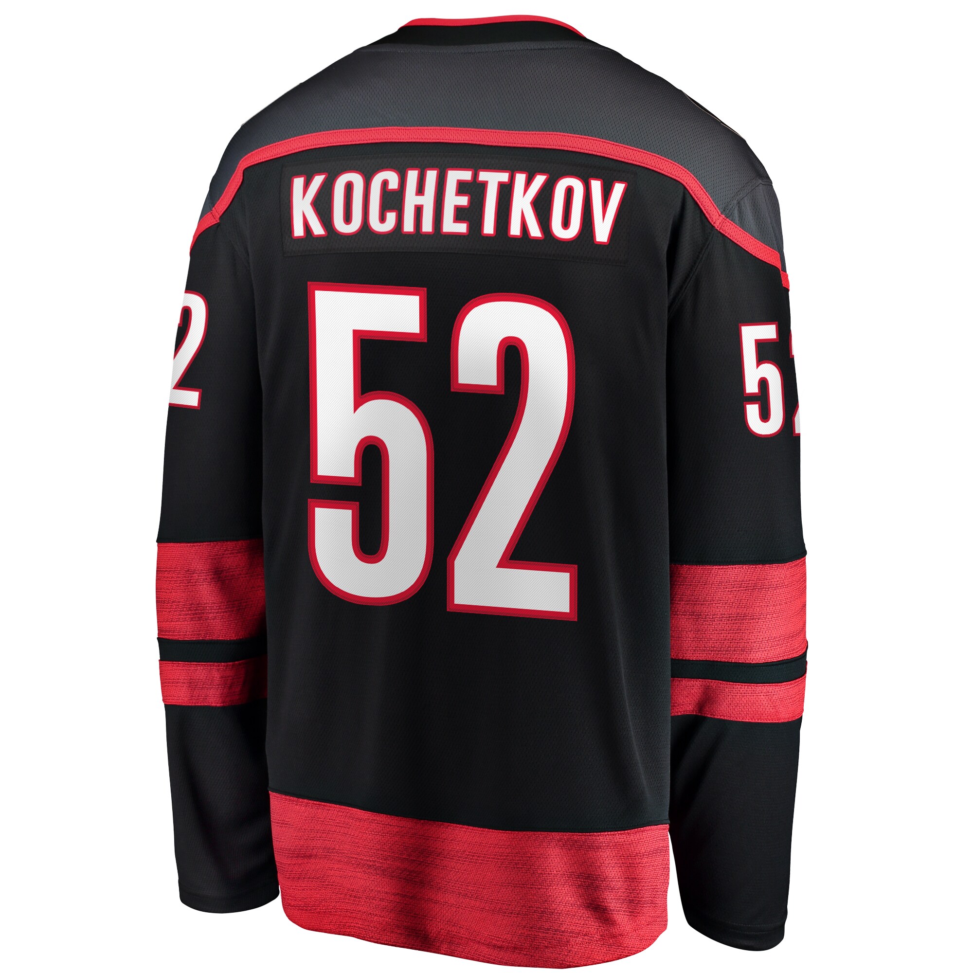 Pyotr Kochetkov Carolina Hurricanes Fanatics Home Premier Breakaway   Jersey – Black