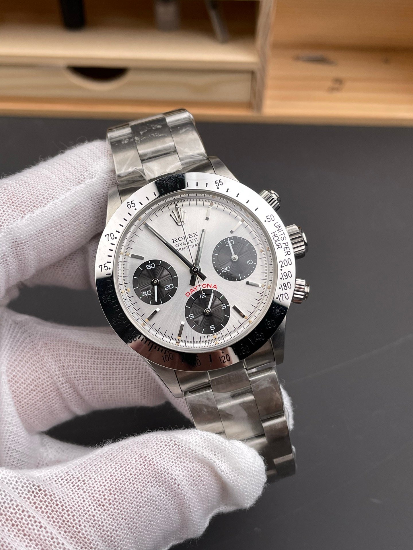 Rolex Daytona Vintage Silver White