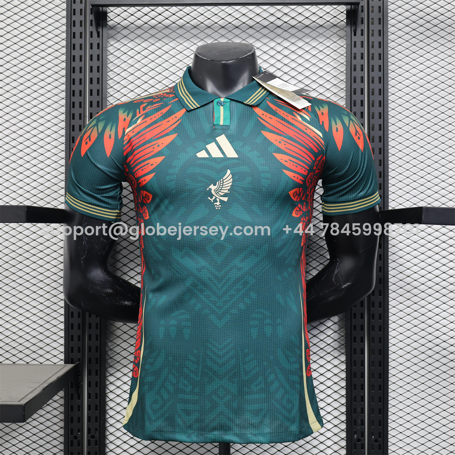 Mexico 2025 Red Eagle Special Edition Green Jersey - Player Version
