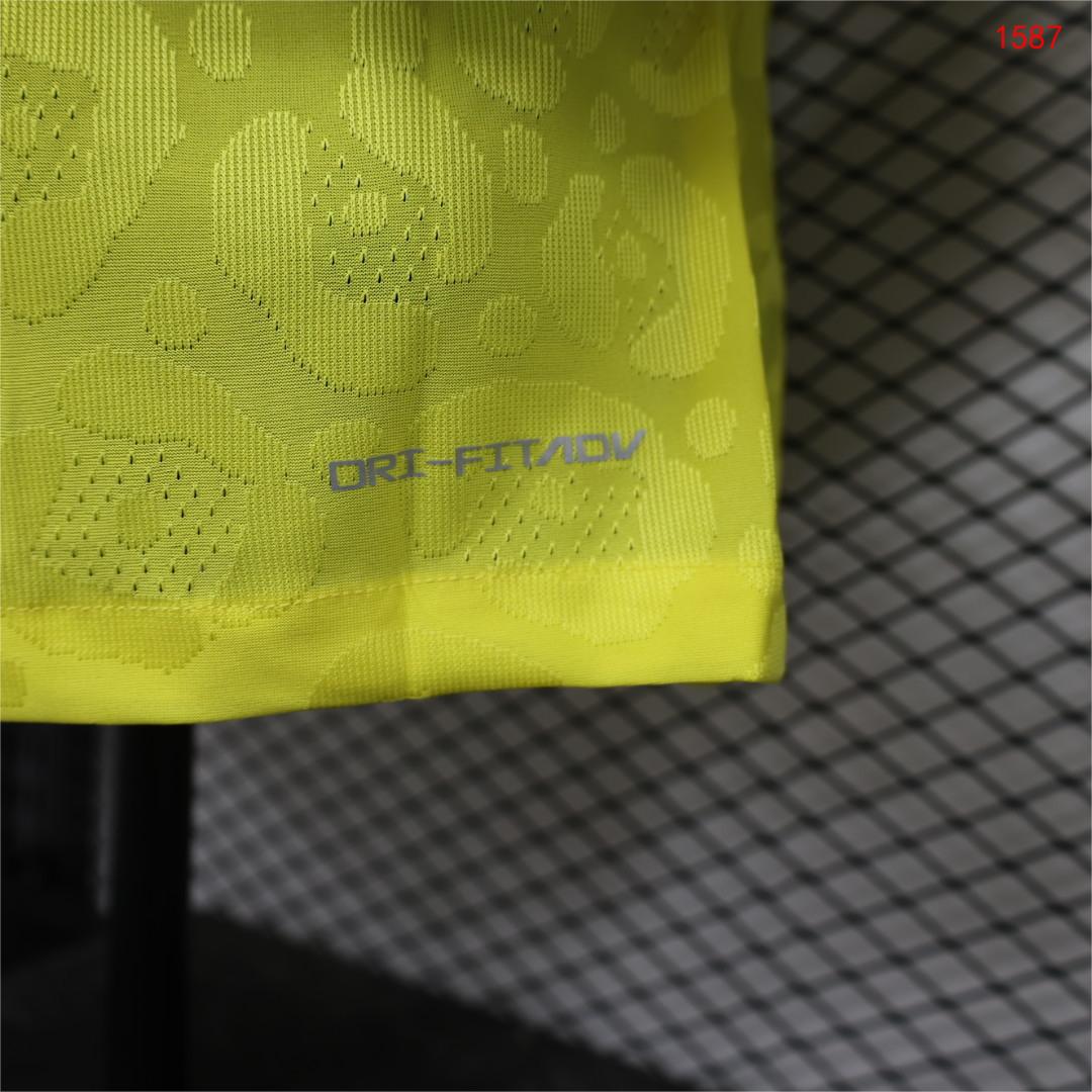 2023/2024 Brazil Home Long Sleeve Players Edition