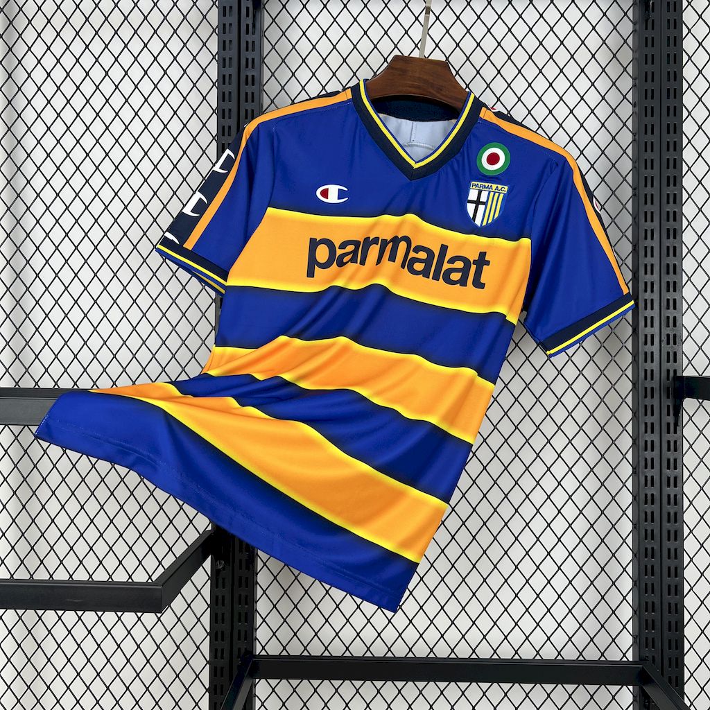 Retro Parma 2002-03 Home Jersey - Fans Version