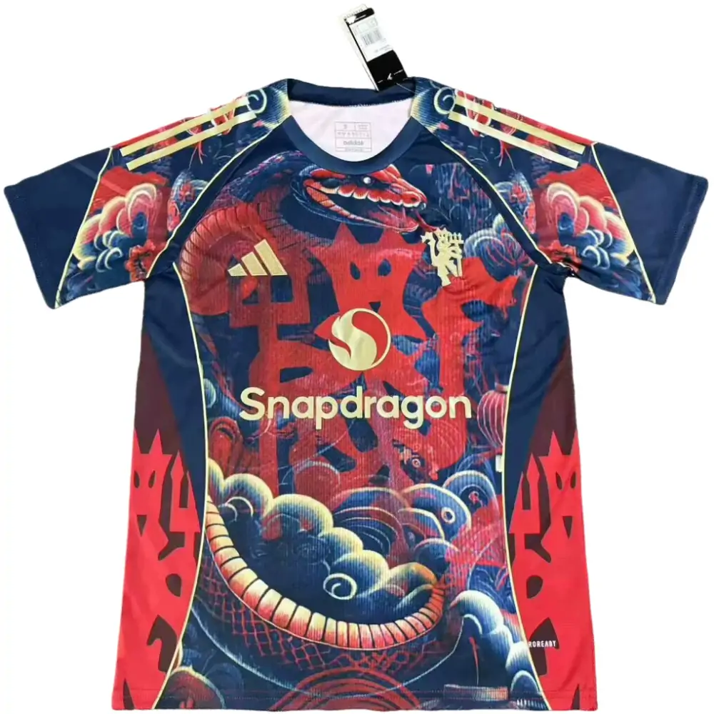 2025-26 - Manchester United Snake Pattern Special Edition - Jersey - Fan Edition