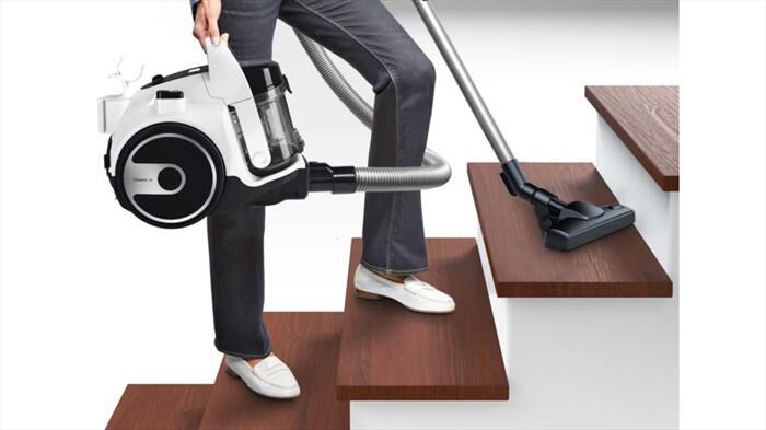 BOSCH - Aspirapolvere a traino BGS05A222-Nero, Bianco