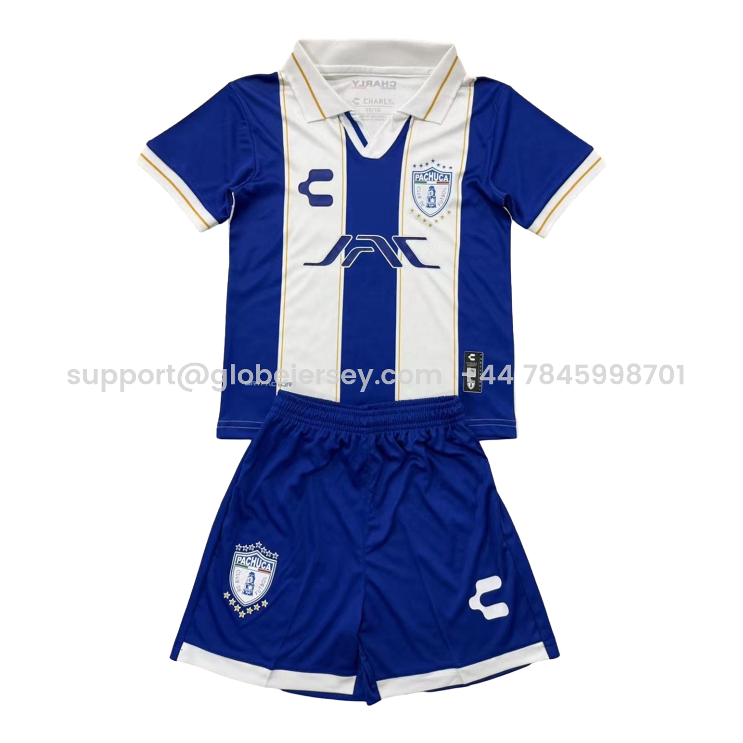 Pachuca 25-26 Home Men's Adult Jersey Set - Fans Version
