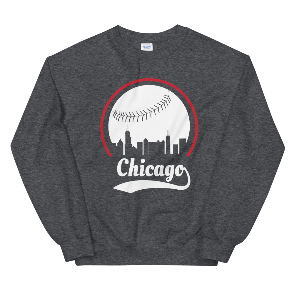 Unisex Chicago Cubs Baseball Crewneck Sweatshirt