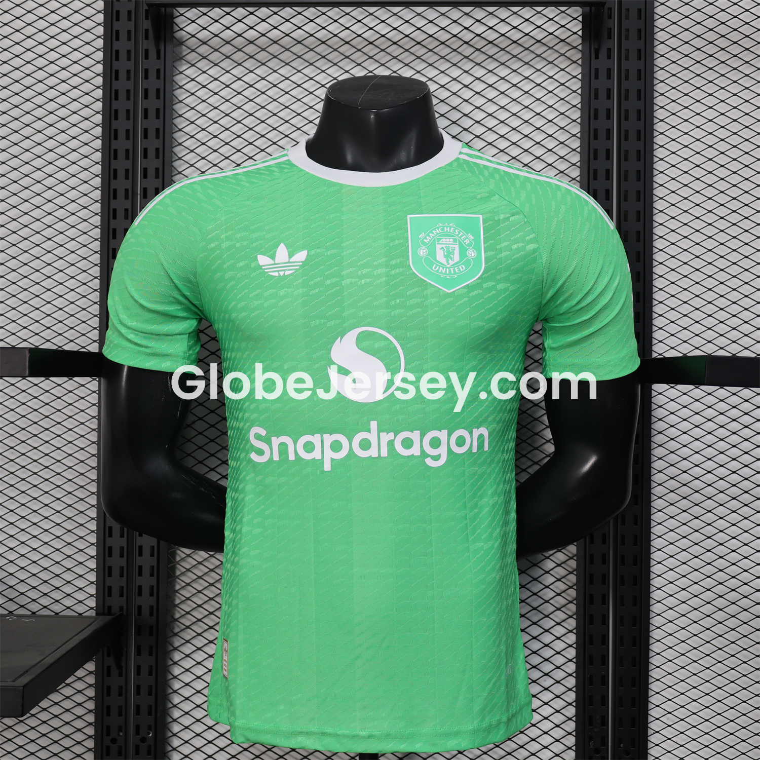 Manchester United 25-26 Trefoil Green Goalkeeper Jersey - Player Version