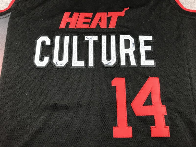 Men's Jersey 2024 Season Heat #14 Black City Edition HEROO