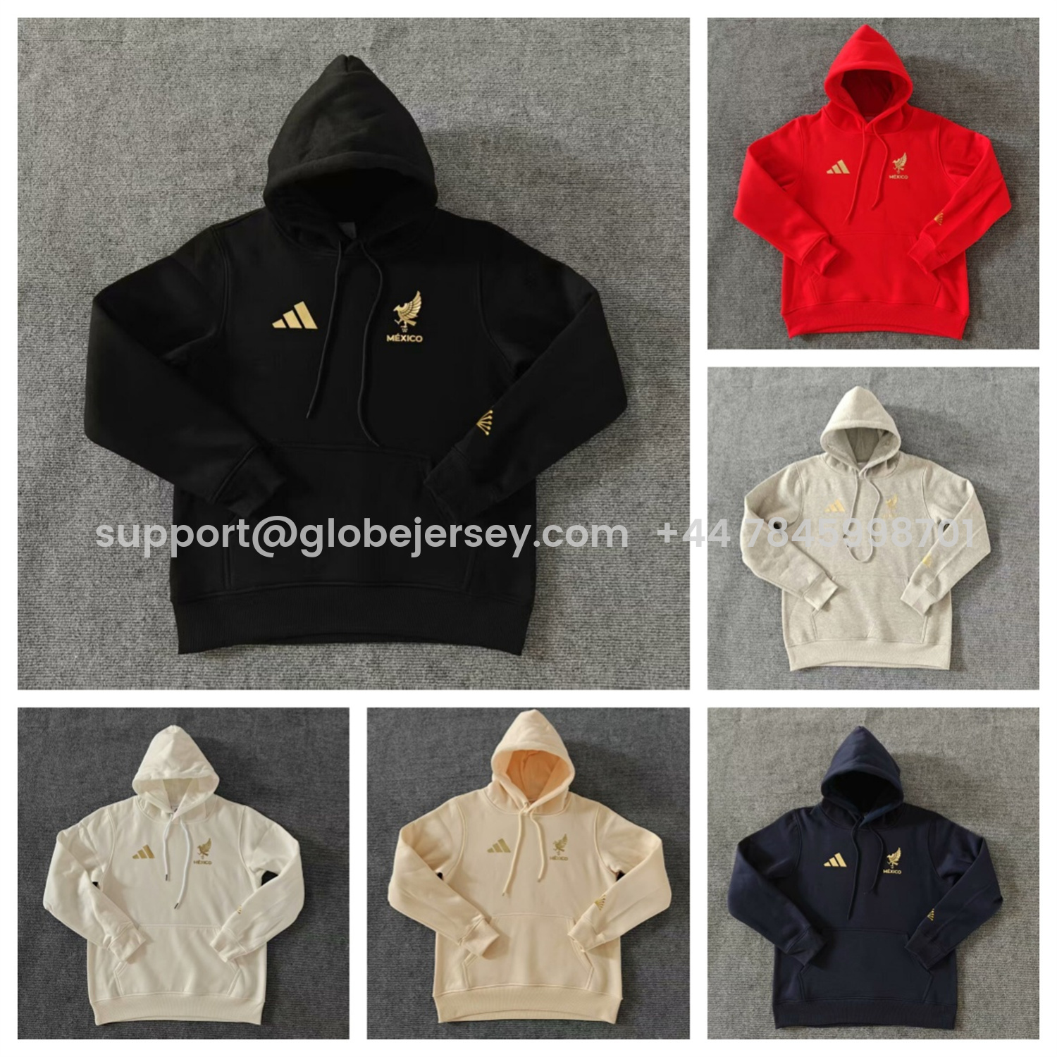 Mexico 2025 Gold Cup Black Special Edition Unisex Pullover Hoodie