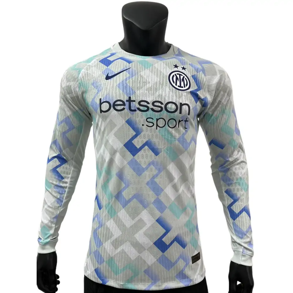 2025-26 Inter Milan Away Long-Sleeve Jersey - Player Version