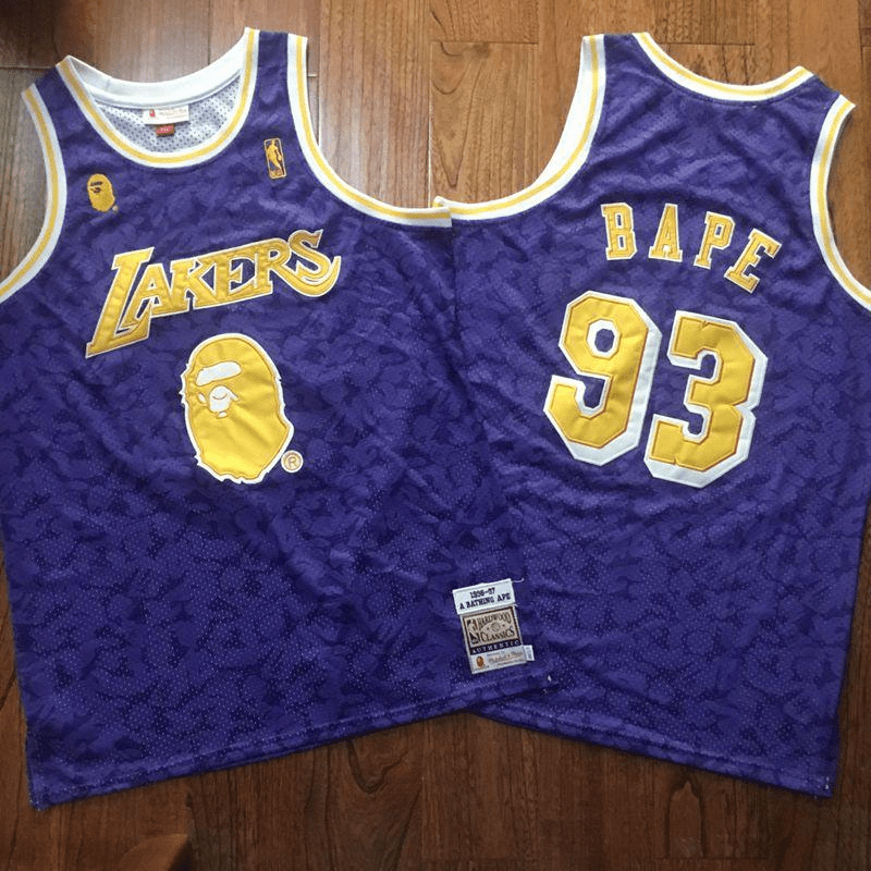 BAPE Los Angeles Lakers Jersey