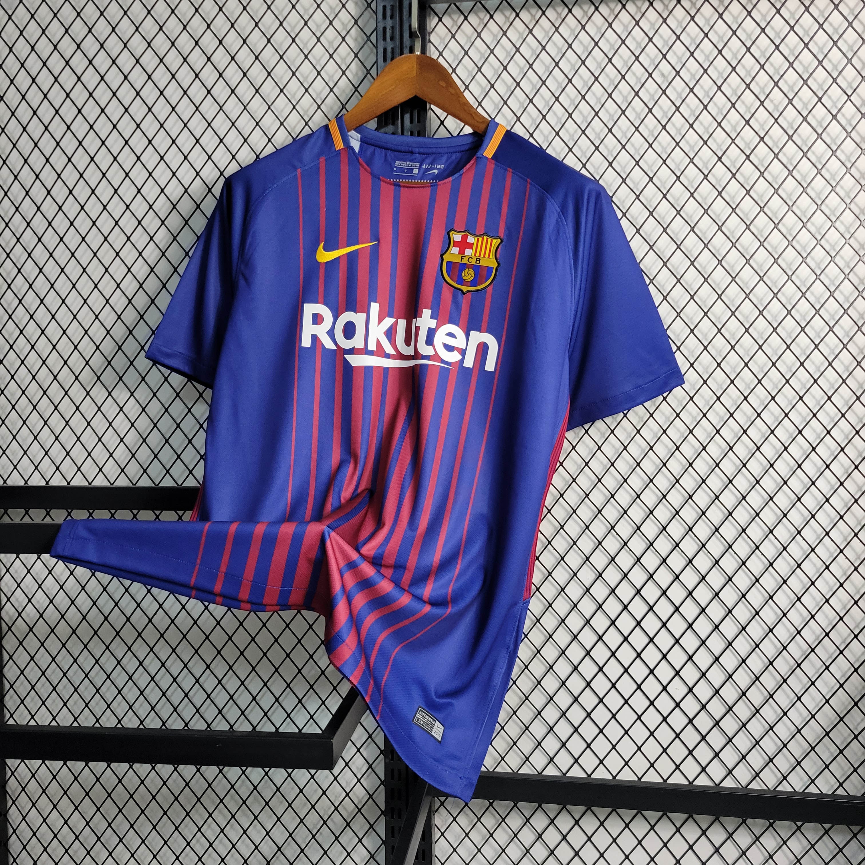 2017/2018 Retro Barcelona Home Football Shirt 1:1 Thai Quality - Fans Edition