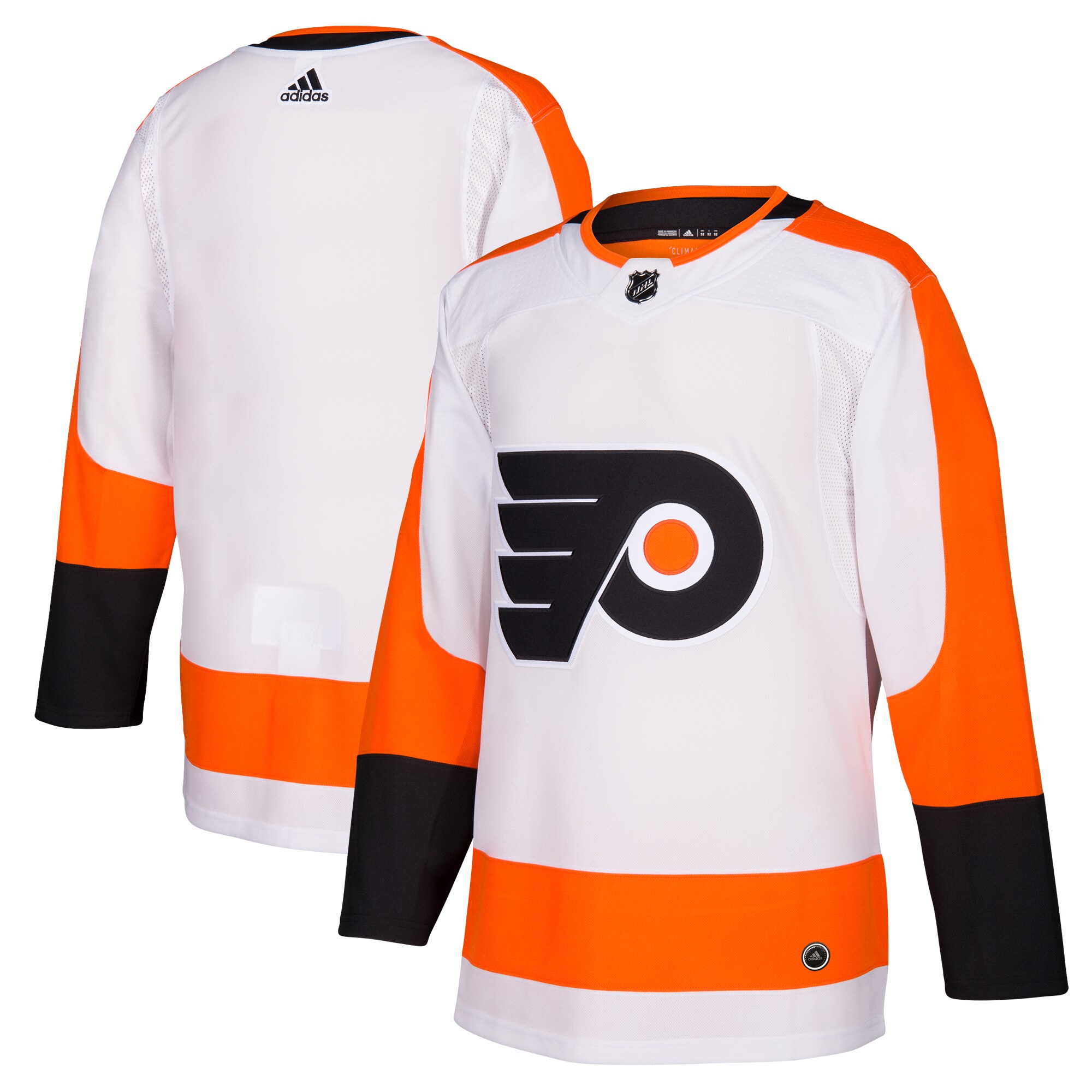 Philadelphia Flyers  Away  Blank Jersey – White