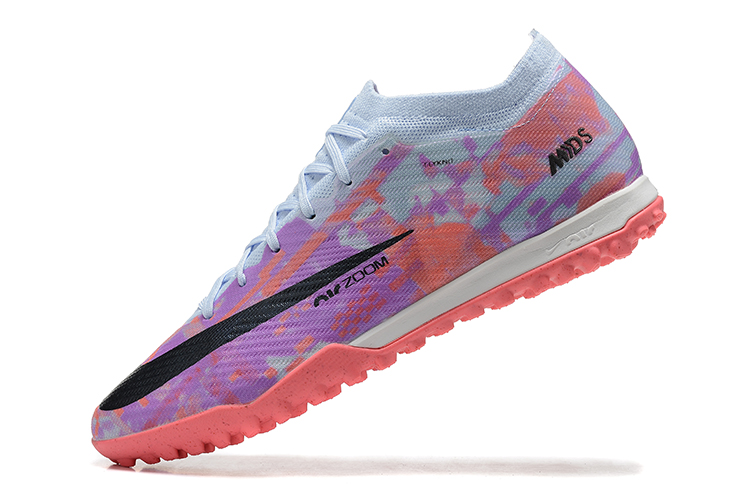 Assassin XV low-top fully knitted waterproof MD air cushion grass spike football shoes