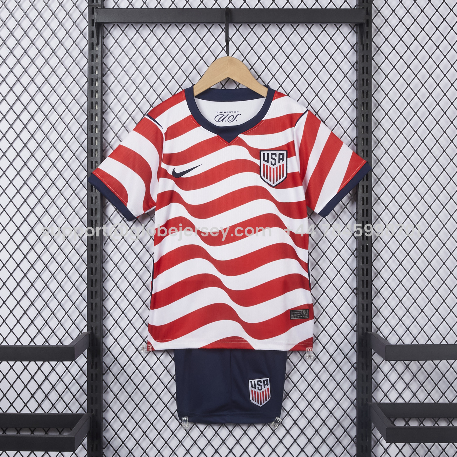 【Back Blank】United States USA 2026 Home Kids Kit