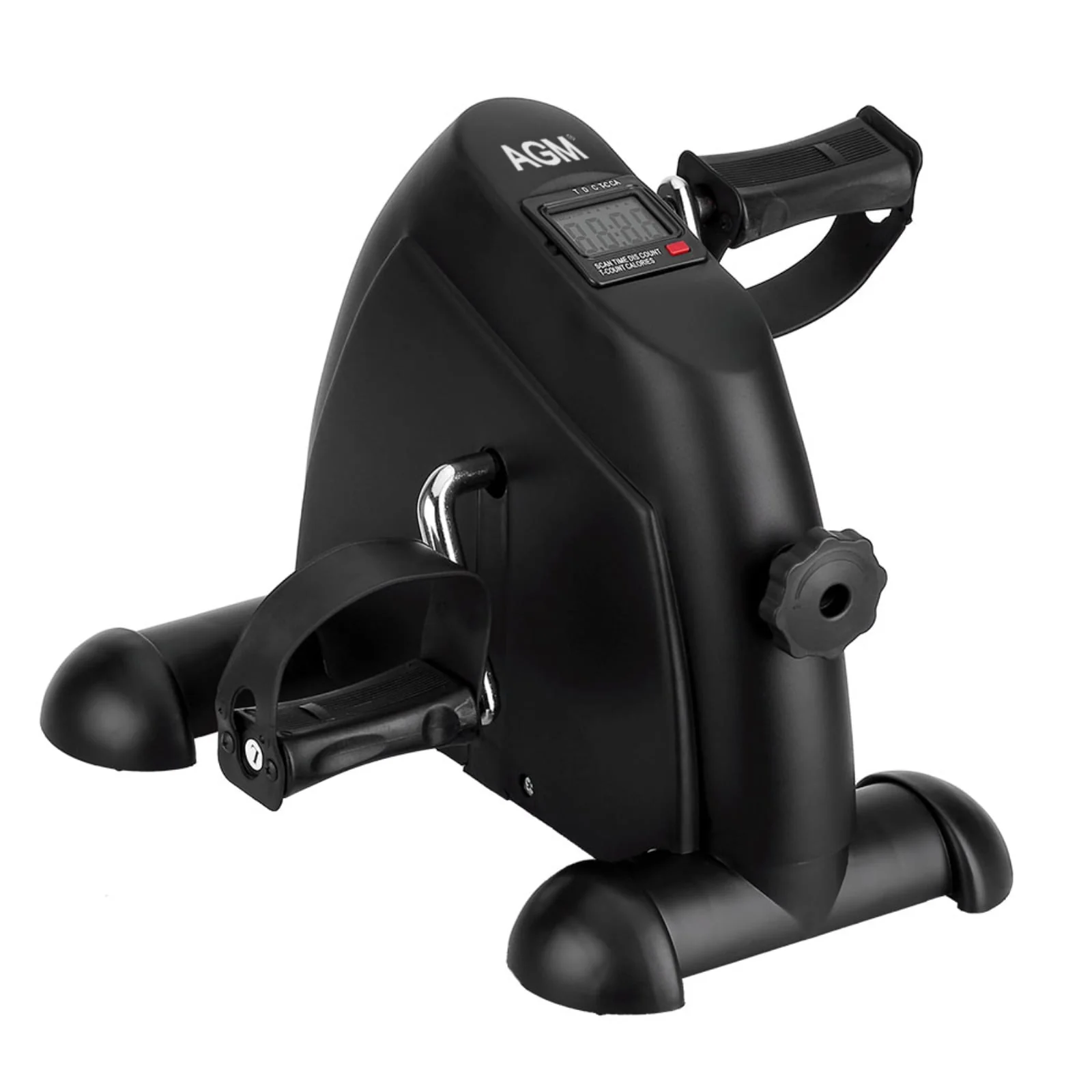 AGM Under Desk Bike Pedal Exerciser, Portable Cycling Exerciser Mini Exercise Bike, Holds 240 lb