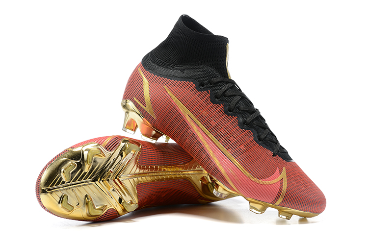 Assassin XIV High Top Fully Knitted Waterproof FG Football Shoes