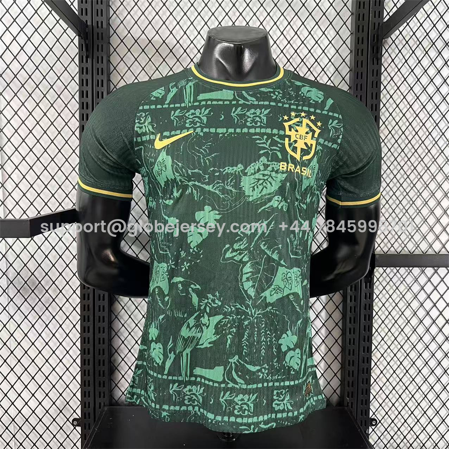 Brazil 25-26 Green Leaves Jersey - Player Version