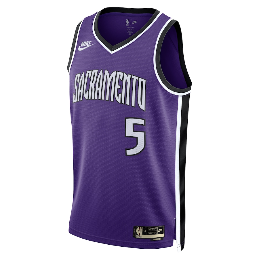 Unisex Sacramento Kings De'Aaron Fox Purple 2024/25 Swingman Jersey - Classic Edition