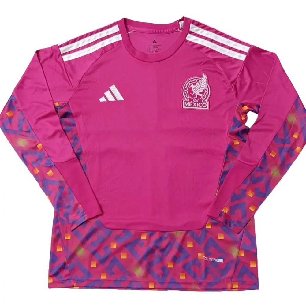 2026 World Cup Mexico Goalkeeper Long Sleeve Jersey - Fans Edition