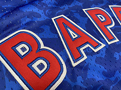 BROOKLYN NETS BAPE  Blue 93 MN