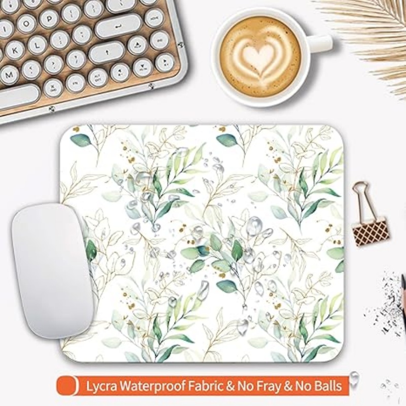 PADARTISAN Square Mouse Pad, Personalized Premium-Textured Custom Mouse Mat Design