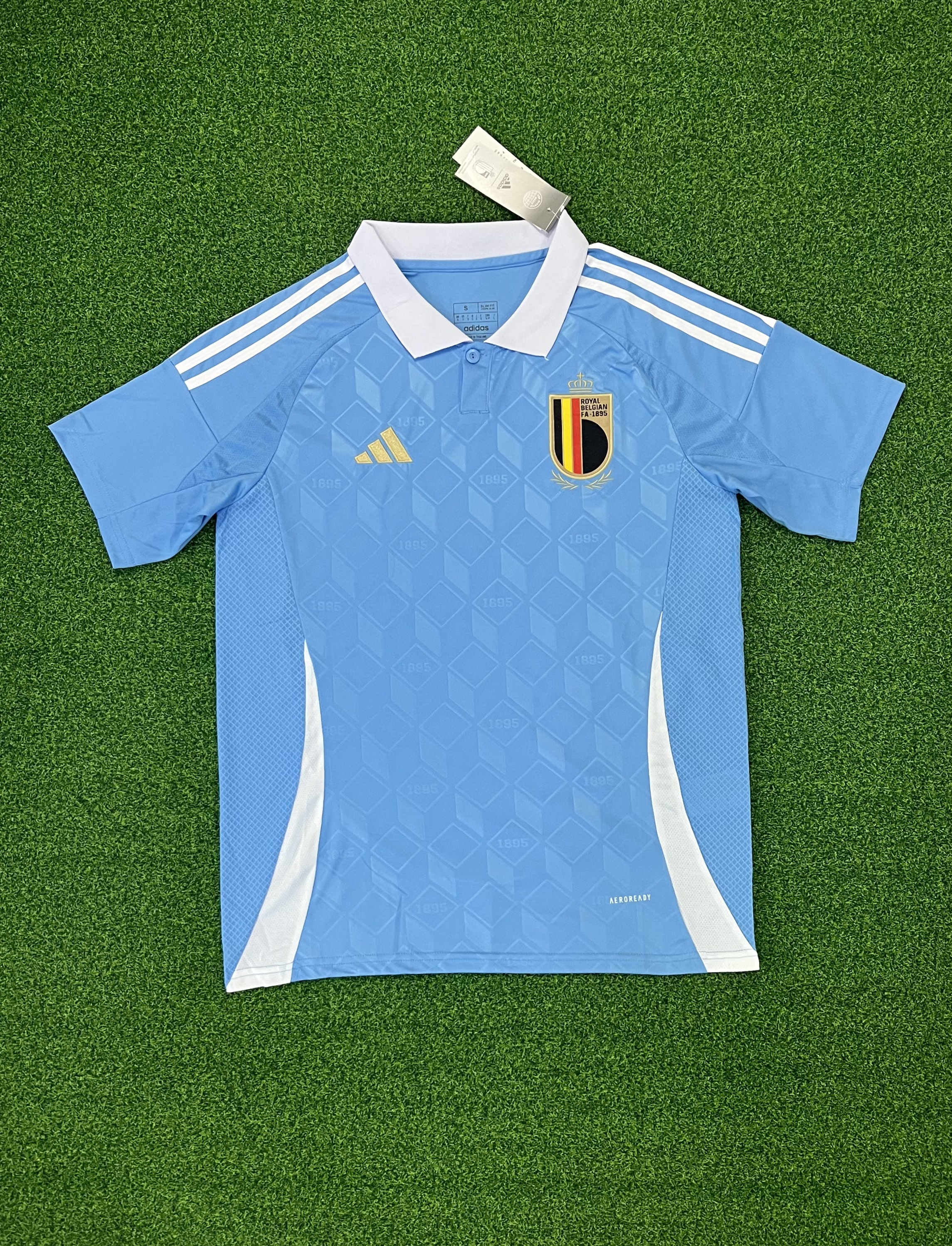 2425 Belgium away jersey...Player embroidery version