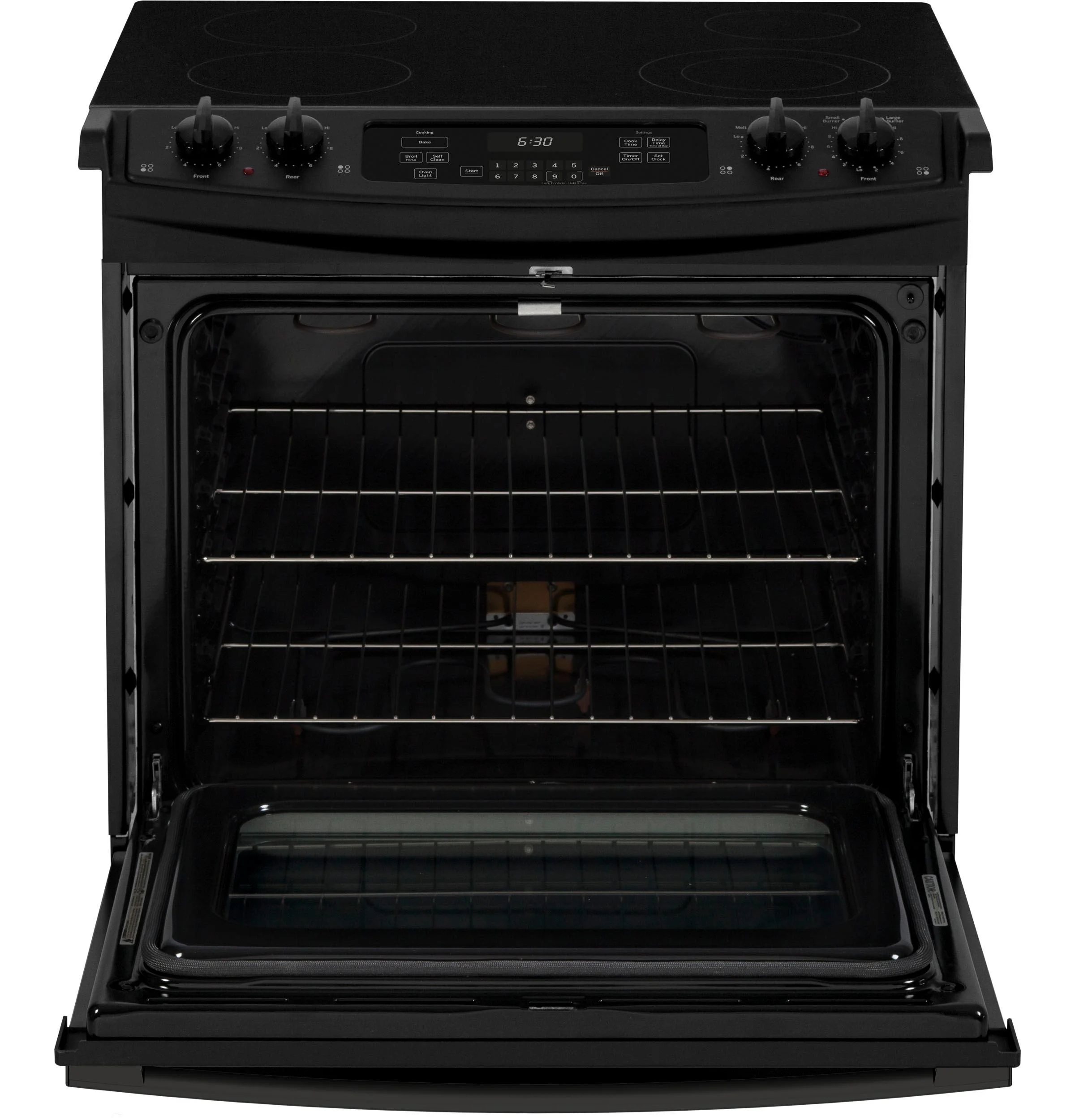 GE APPLIANCES JD630DTBB drop in electric range