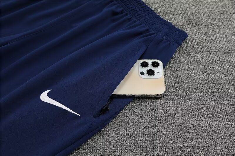 2023/2024 Barcelona half-pull training suit blue suit 1:1 Thai quality