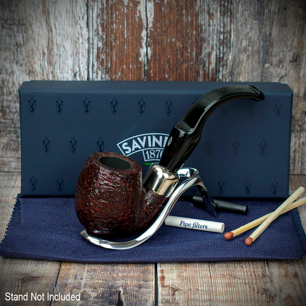 Savinelli New Dry System Rustic 614 - 6mm Briar Pipe