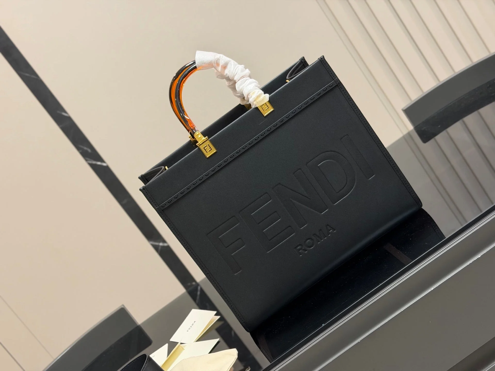 Sunny Letter Tote Bag