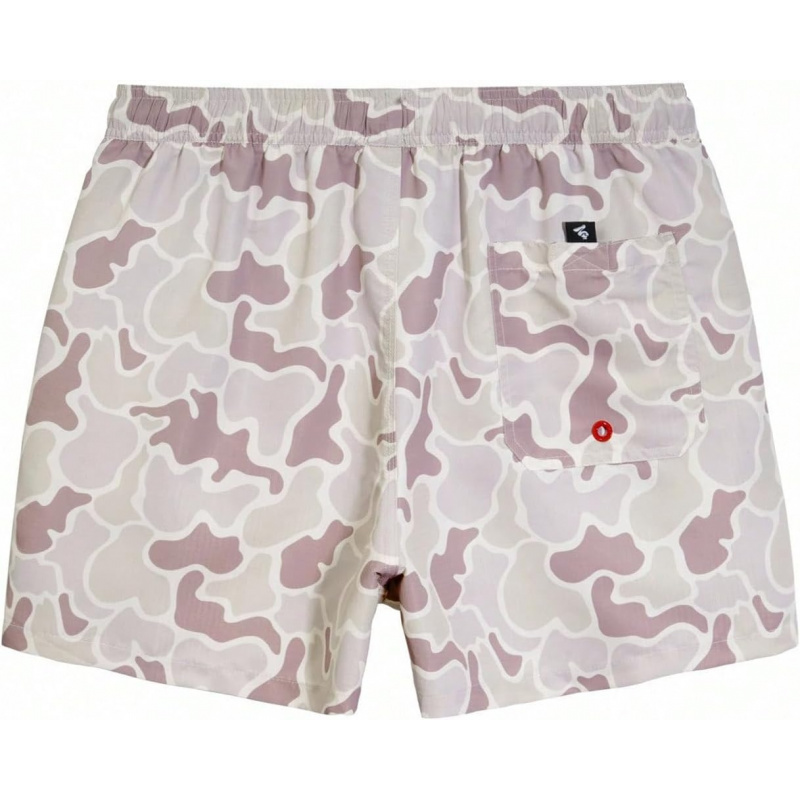 Men's Camo Swim Trunks with Drawstring